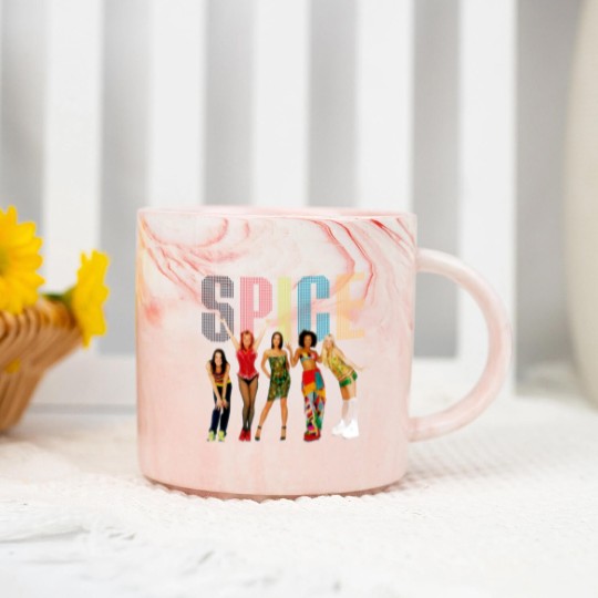 Discover Spice Girls Marble Mugs, Vintage 90s Marble Mugs, Spice Girls Gift, Spice Girls Marble Mugs