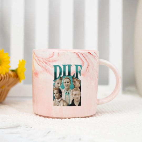 Discover Carlisle Cullen Vintage Retro 90's Marble Mugs - The Original DILF Marble Mugs