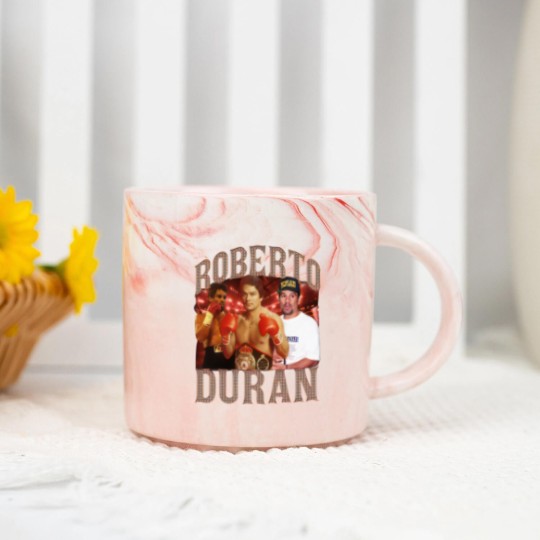 Discover Roberto Duran Marble Mugs - Boxing Marble Mugs Superstore  - Featuring Gervonta Marble Mugs