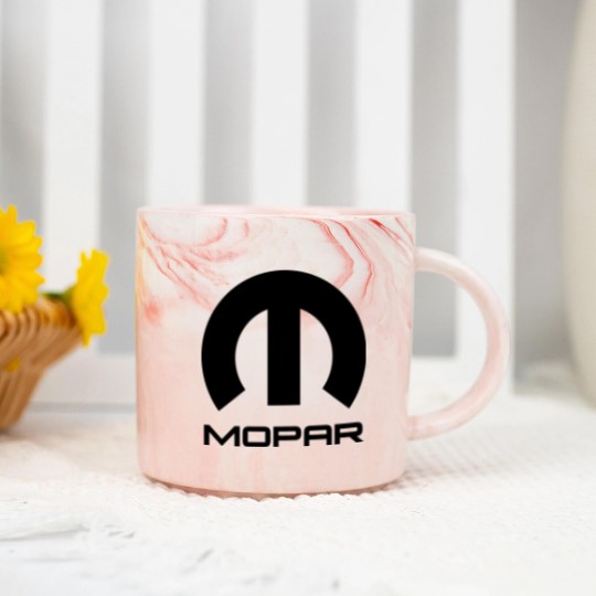 Discover Mopar Life Marble Mugs