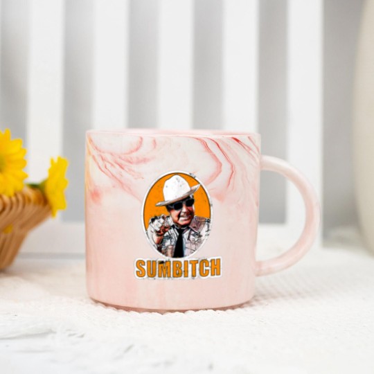 Discover Sumbitch distressedSUMBITCH smokey and the bandit Marble Mugs