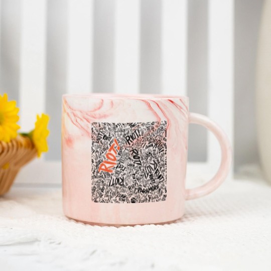 Discover Paramore Band Marble Mugs, Music band 2023 Tour Merch, Hayley Williams Band Marble Mugs