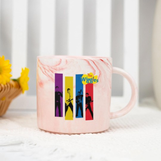 Discover The Wiggles Retro Marble Mugs