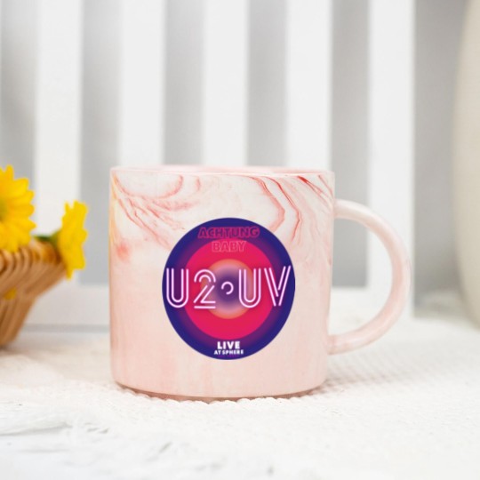 Discover U2 Band Tour 2023 Marble Mugs, U2 UV Achtung Baby
