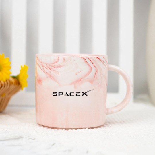 Discover SpaceX, space x, Elon musk Unisex Heavy Cotton Marble Mugs, Marble Mugs