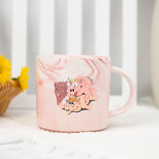 Discover Makin Bacon Relaxed Fit Marble Mugs