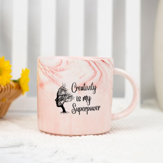 Discover Creative Artist - Marble Mugs