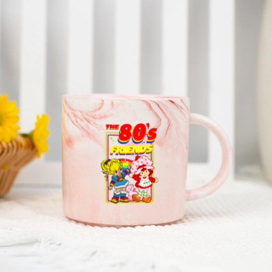 Discover THE 80s FRIENDS - Rainbow Brite - Marble Mugs