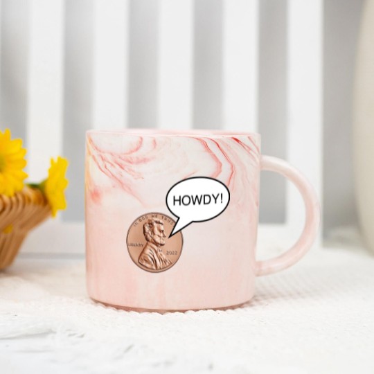 Discover RYAN TRAHAN, Penny Howdy Marble Mugs