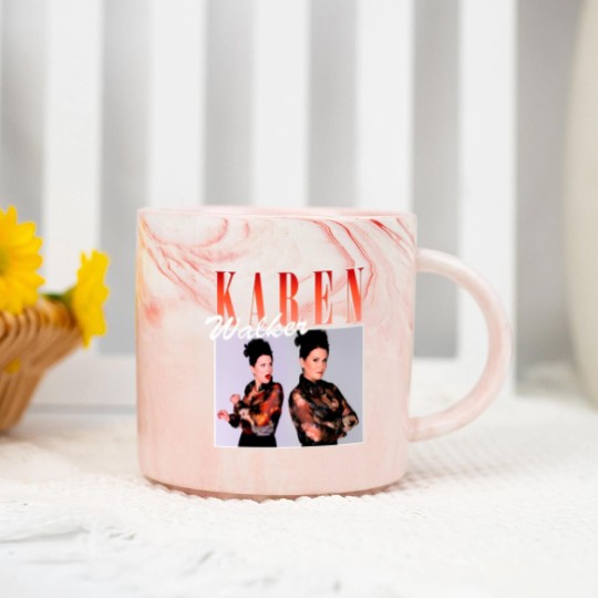 Discover Karen Walker Short Sleeve Famous Marble Mugs Men and Women Marble Mugs