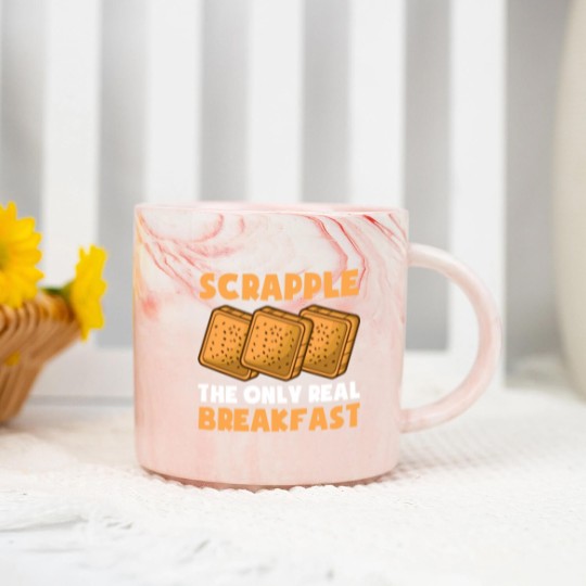 Discover Scrapple American Breakfast Pennsylvania philly Marble Mugs