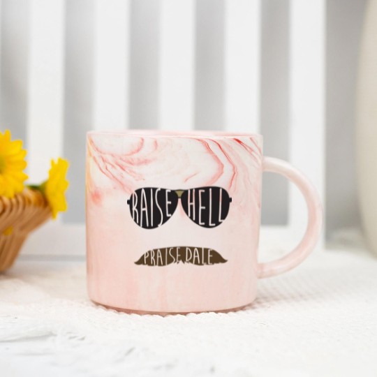 Discover Raise Hell Praise Dale Marble Mugs