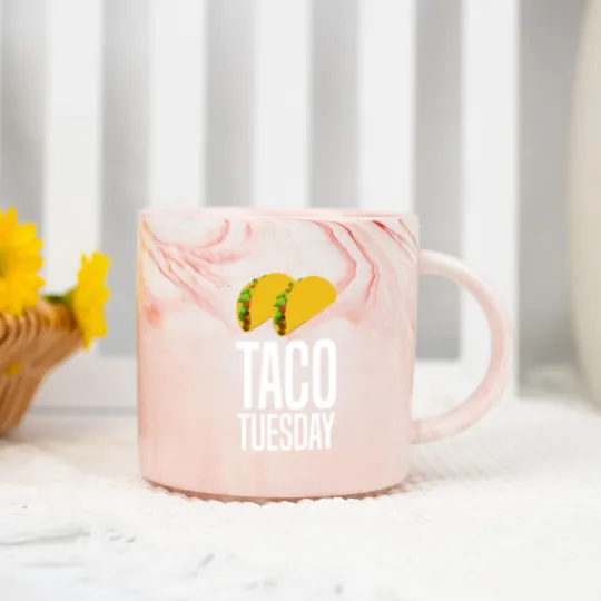 Discover Taco Tuesday Marble Mugs Marble Mugs Marble Mugs
