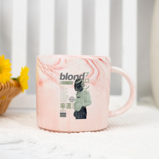 Discover Frank Ocean Blond Album Marble Mugs , Frank Blond Vintage 90s Marble Mugs