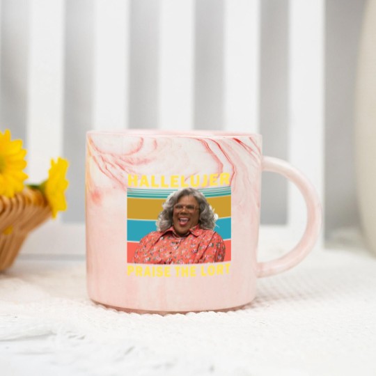 Discover Madea Hallelujer Praise The Lort Vintage Marble Mugs