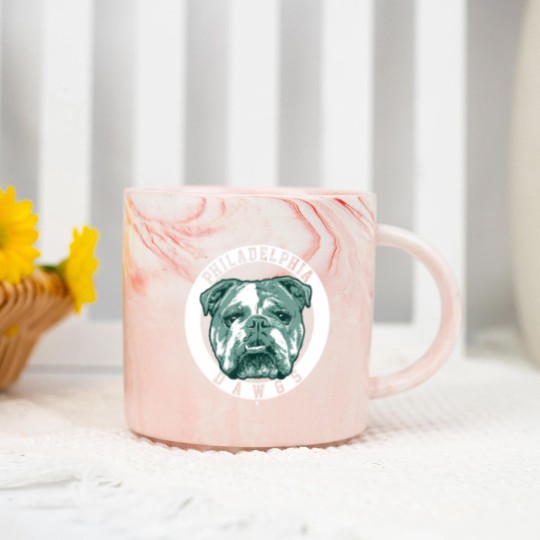 Discover philly dawgs philadelphia fooball shir Marble Mugs