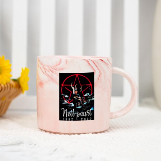 Discover Neil Peart Rush 1952 Marble Mugs