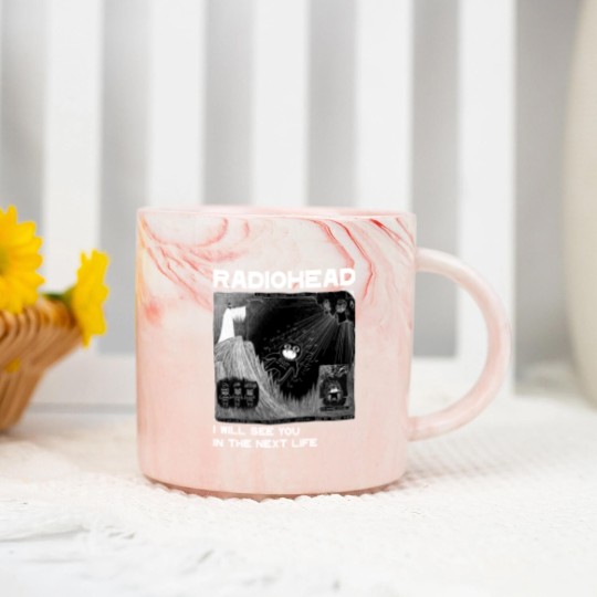 Discover Radiohead Marble Mugs, I will see you Marble Mugs