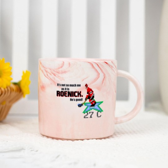 Discover It's not so much me as it is Roenick. He's good - Jeremy Roenick - Marble Mugs