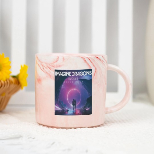 Discover Imagine dragons Classic Kids Marble Mugs