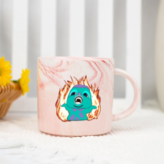 Discover Bibble Meme Illustrated Active Marble Mugs