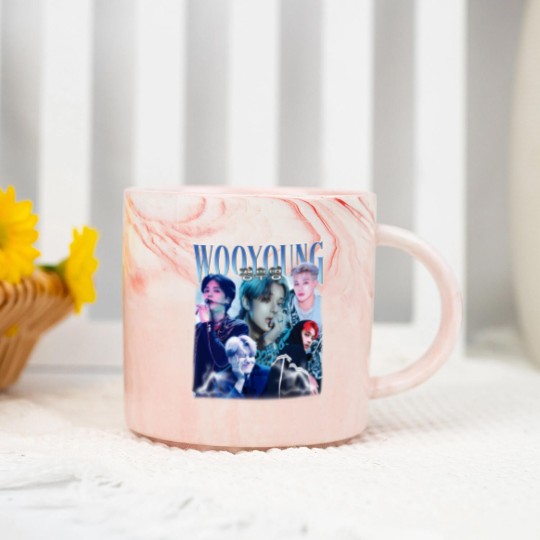 Discover Wooyoung Marble Mugs | Ateez Marble Mugs | Wooyoung Marble Mugs | Song Min-Gi Marble Mugs