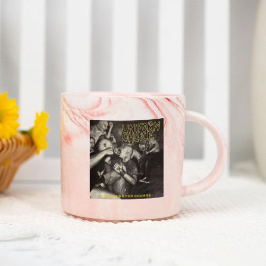 Discover Uniform Choice-Screaming For Change Marble Mugs