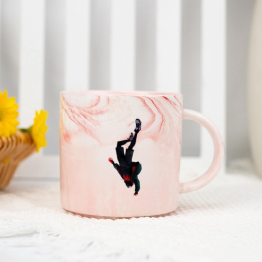 Discover Across The Spider Verse - Miles Morales Classic Marble Mugs