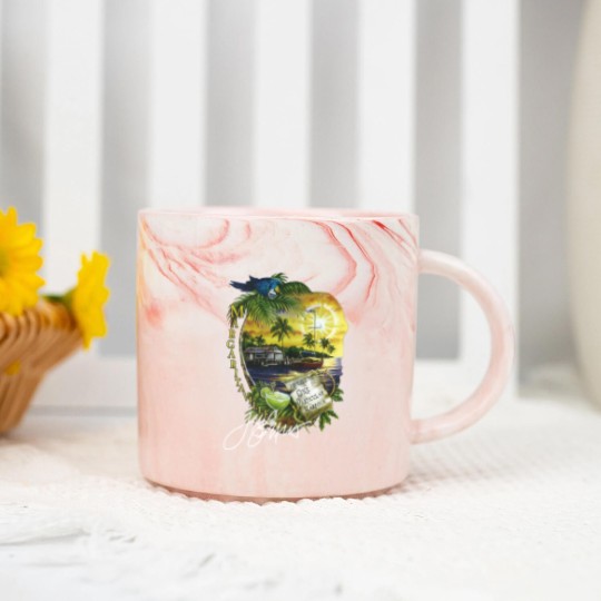Discover Jimmy Buffett 1983 One Particular Harbor Signature Marble Mugs