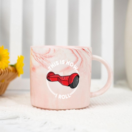 Discover Hoverboard Boys Gift, Hover Board Themed Marble Mugs