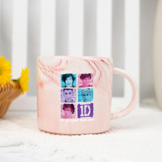 Discover 2012 One Direction Up All Night Tour Marble Mugs