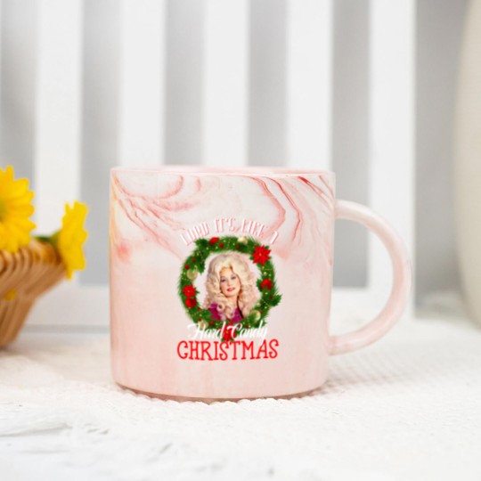 Discover Lord it's Like a Hard Candy Christmas Dolly Parton Holiday Marble Mugs