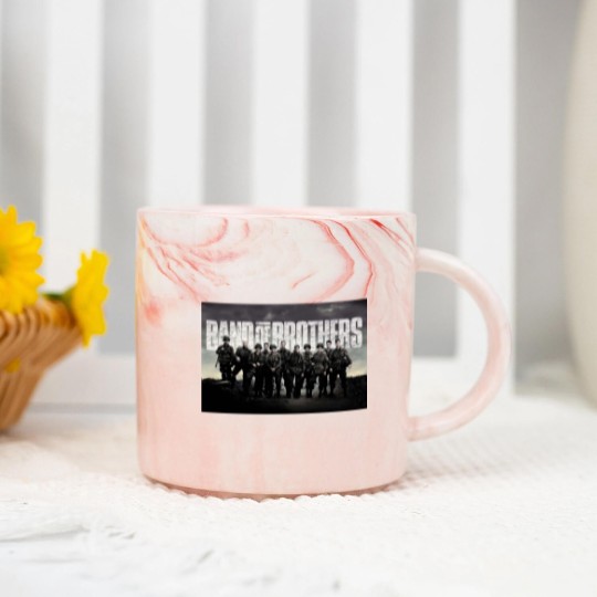 Discover Band of Brothers Marble Mugs