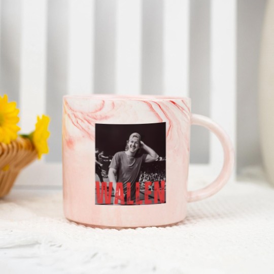 Discover Wallen Marble Mugs, Country Music Marble Mugs, Wallen Country Music Marble Mugs, Country Concert Marble Mugs, Wallen Country Music Marble Mugs