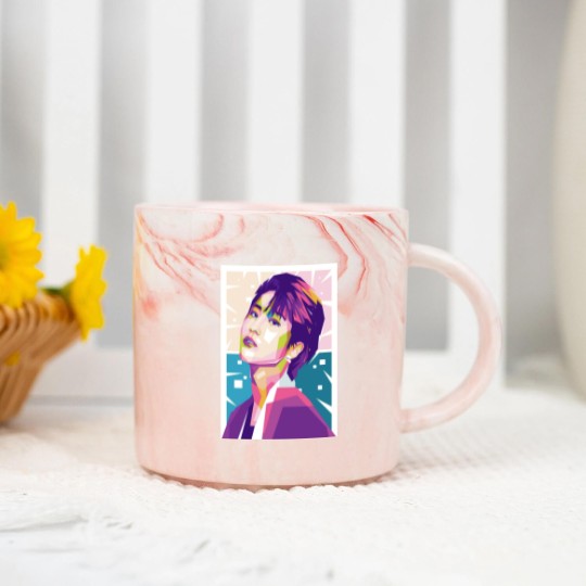 Discover STRAY KIDS HAN Classic Marble Mugs