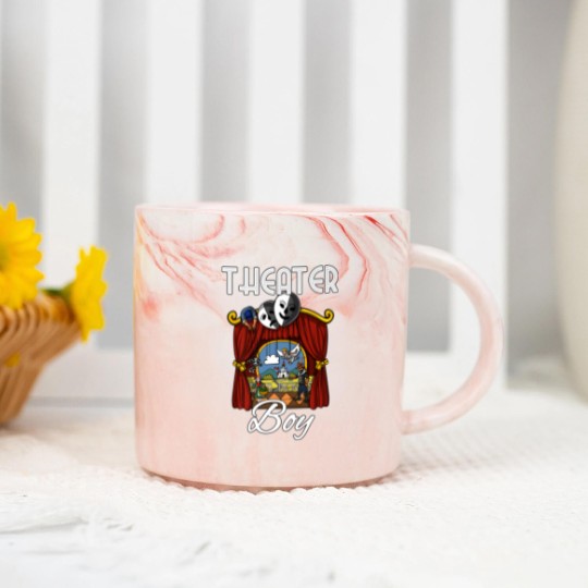 Discover Theater Boy Drama Stage Play Actor Kids Marble Mugs