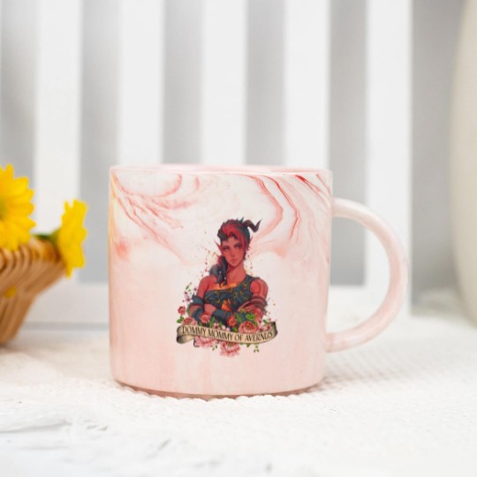 Discover Karlach Dommy Mommy of Avernus Boho  Marble Mugs, Baldur's gate 3 merch Marble Mugs, Video games Marble Mugs