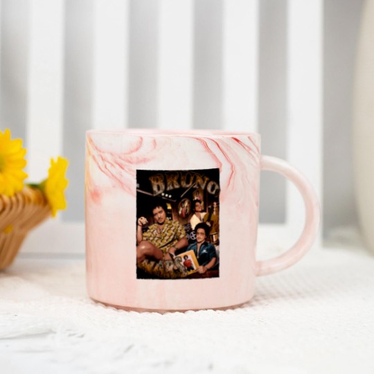 Discover Vintage Bruno Mars 90s Marble Mugs, Bruno Mars Bootleg Marble Mugs