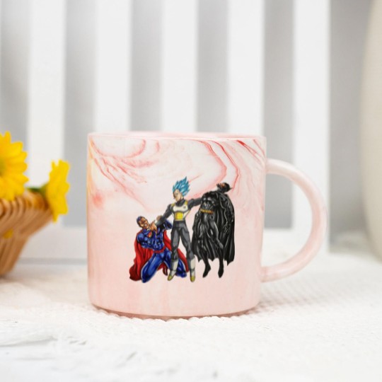 Discover Vegeta Super Saiyan Blue Beats Super Heroes Marble Mugs