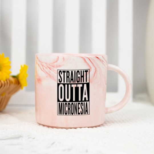 Discover Micronesia Marble Mugs