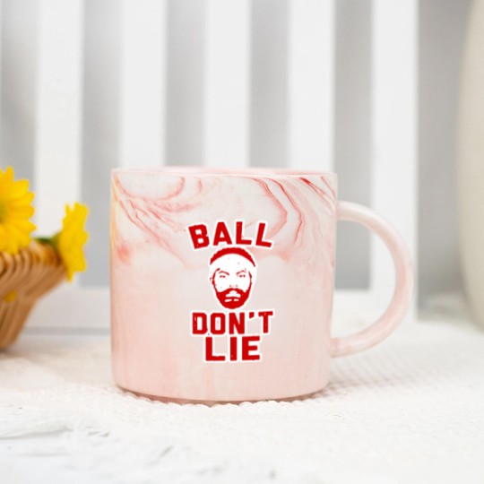 Discover BALL DONT LIE FUNNY RASHEED WALLACE Marble Mugs