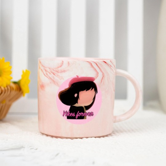 Discover Yikes Forever Little Misfortune Marble Mugs