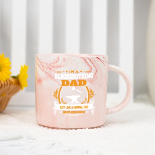Discover Blacksmithing Dad Marble Mugs Marble Mugs