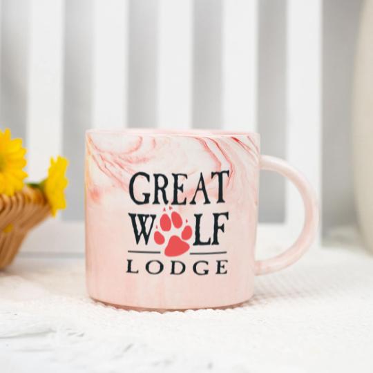 Discover GREAT WOLF LODGE Marble Mugs |