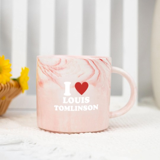 Discover I love Louis Tomlinson Marble Mugs Classic Marble Mugs