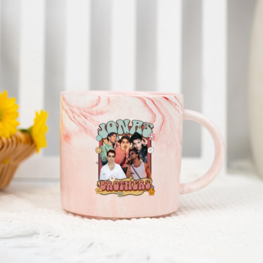 Discover Jonas Brothers Tour 2023 Marble Mugs, Jonas Brothers The Album Marble Mugs