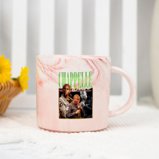 Discover RETRO DAVE CHAPPELLE Marble Mugs