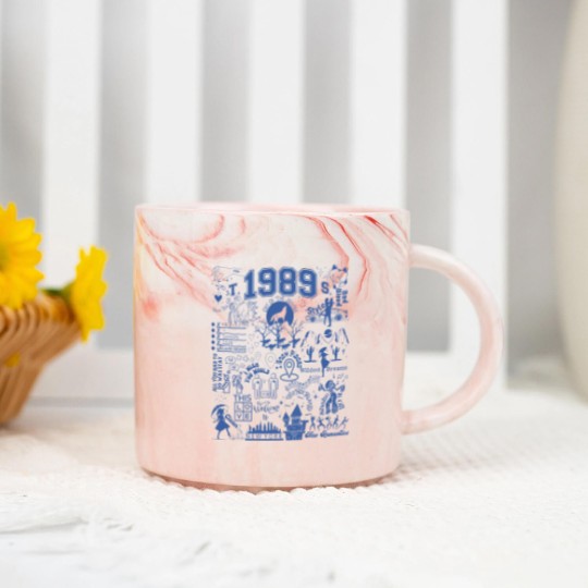 Discover Welcome to New York 1989 Deluxe Version Marble Mugs