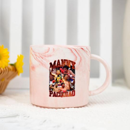 Discover Manny PacMan Pacquiao Streetwear  Snow Wash Marble Mugs