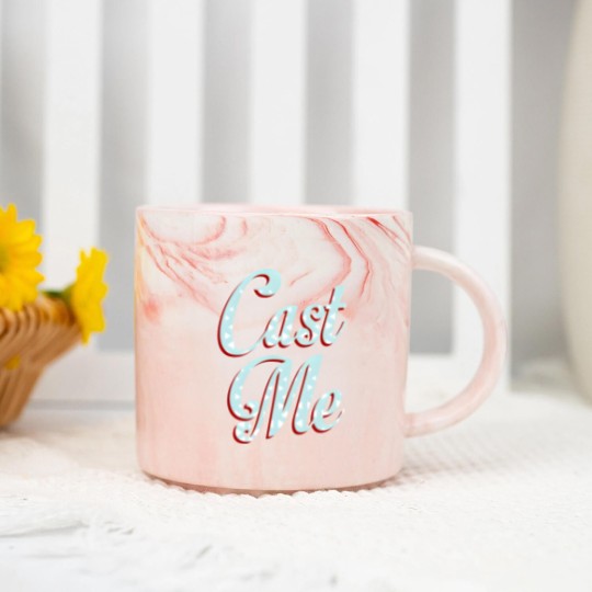 Discover Cast Me Actor Actress Acting Movie Theatre Gift Marble Mugs